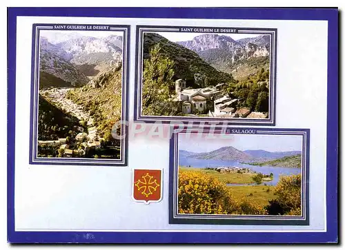 Cartes postales moderne Saint Guilhem le Desert Saint Guilhem le Desert le Salagou