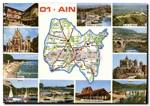 Cartes postales moderne Ain