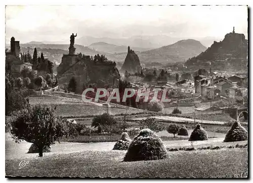 Moderne Karte Le Puy les quatre Rochers