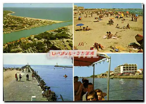 Cartes postales moderne Le Littoral Languedocien le grau d'Agde