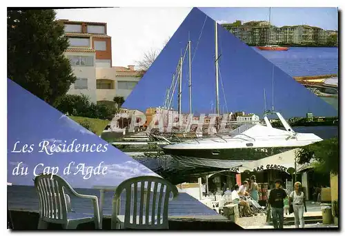 Moderne Karte Bureau Lagrange geci vacances Batiment les Roches Rouges rue des Vaisseaux Cap d'Agde