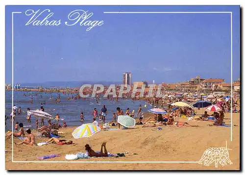 Cartes postales moderne Le Languedoc Valras plage la plage