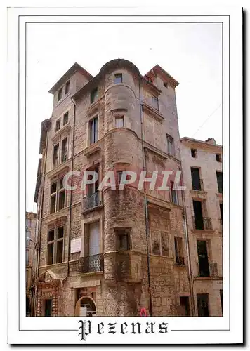 Cartes postales moderne Pezenas Herault ville d'Art hotel dit des Commandeurs de Saint Jean de Jerusalem XVII siecle