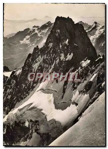Moderne Karte Images de Chez Montagnes Alpes du Dauphine Le Pic Gaspanrd vu de la Meije Orientale