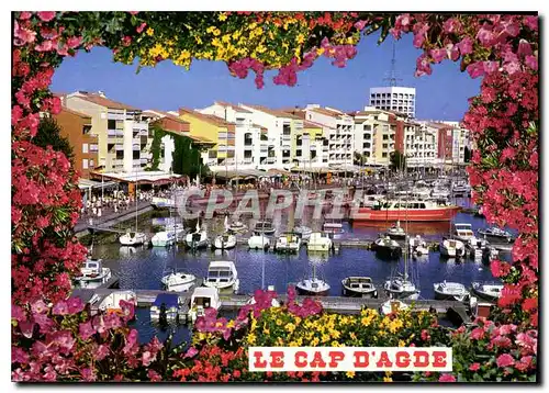 Moderne Karte En Parcourant la Cote Mediterraneenne le Cap d'Agde Herault