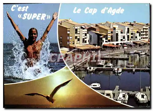 Cartes postales moderne Le Cap d'Agde Herault c'esy super klasse