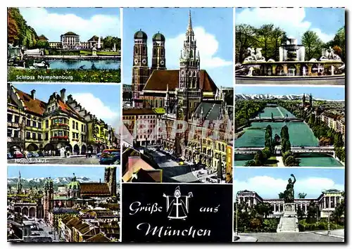 Cartes postales moderne Grube aus Munchen