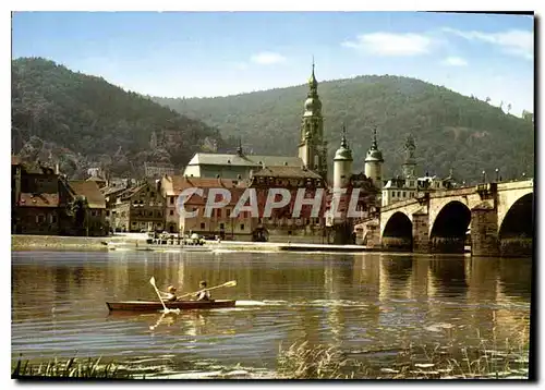 Cartes postales moderne Heidelberg partie am Neckar