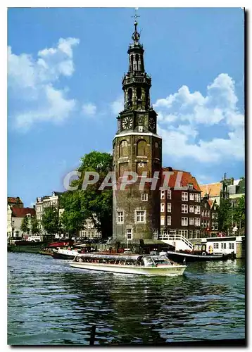 Cartes postales moderne Amsterdam Tour Montelbaan