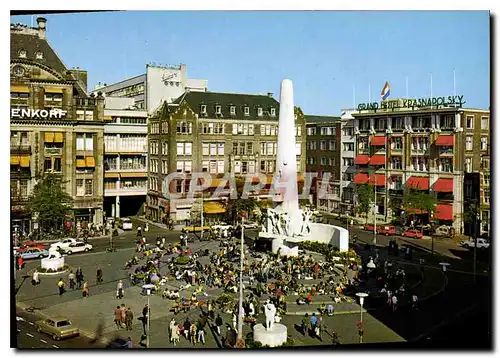 Moderne Karte Amsterdam Monument National sur le Dam