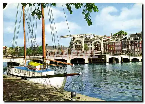 Cartes postales moderne Amsterdam Pont Maigre sur l'Amstel