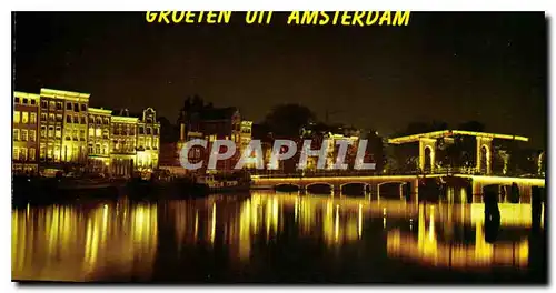 Cartes postales moderne Amsterdam Holland Amstel avec Magere Drug