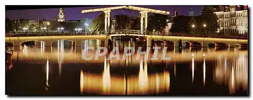 Cartes postales moderne Amsterdam Holland Pont Maigre sur l'Amstel