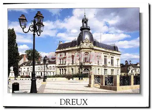 Moderne Karte Dreux Eure et loire la Place Metezeau