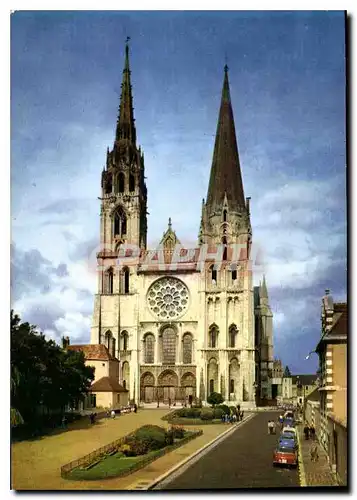 Cartes postales moderne Chartres la Cathedrale