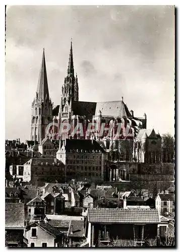 Cartes postales moderne Chartres vue d'ensemble