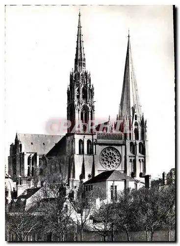 Cartes postales moderne Chartres la Cathedrale