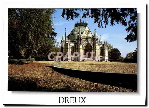 Moderne Karte Dreux Eure et Loir la Chapelle Royale