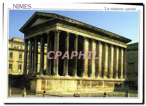 Cartes postales moderne Les Grands Sites de Provence Nimes la Maison Carree