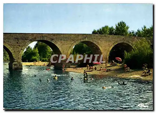 Cartes postales moderne Goudargues Gard le Pont St Andre de Roquepertuis la Plage