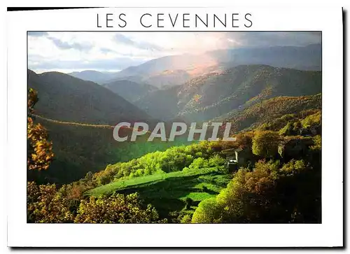 Moderne Karte Paysage des Cevennes