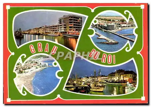 Cartes postales moderne En Parcourant la Cote mediterraneenne le Grau du Roi Gard Paradis des Vacances ensoleillees au b