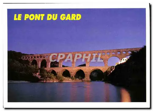 Cartes postales moderne Monuments et Sites de France le Pont du Gard