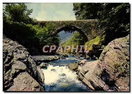 Moderne Karte En Cevennes la Haute Vallee de l'Herault Gard Vieux Pont