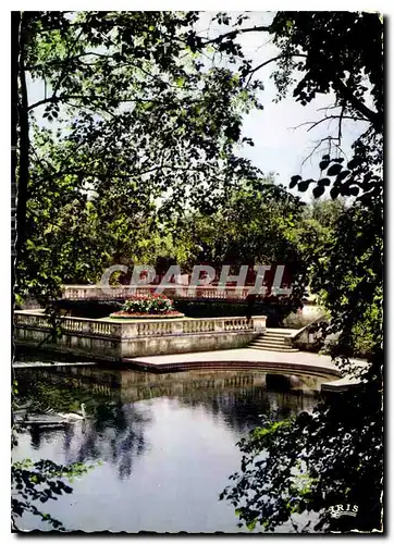 Moderne Karte Reflets de Provence Nimes Gard les Jardins de la fontaine XVIII siecle