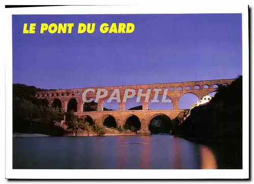 Cartes postales moderne Monuments et Sites de France le Pont du Gard