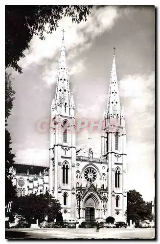 Moderne Karte En Languedoc Nimes Gard Eglise Saint Baudile