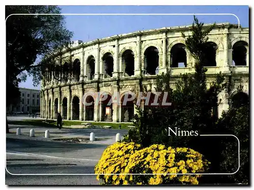 Moderne Karte Reflets de Provence Nimes Gard les Arenes 1er siecle