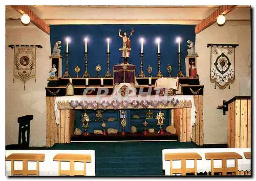 Cartes postales moderne Chapelle Saint Jean Baptiste Molieres Sur Ceze Maitre Autel