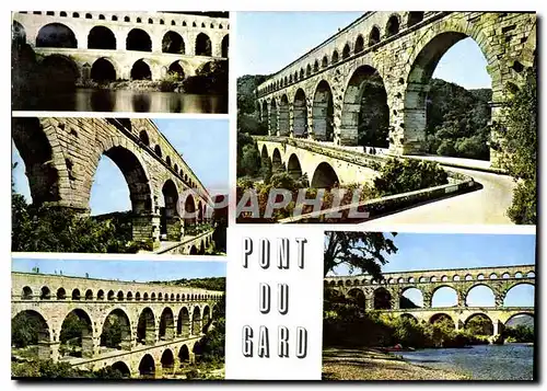 Cartes postales moderne La Provence le Pont du Gard Merveille de l'Antiquite Romaine construit il y a environ 2000 ans