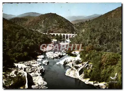 Cartes postales moderne En Avion au Dessus de Generargues Gard le Gardon a Prafrance