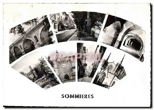 Cartes postales moderne Sommieres Gard Regards sur la Cite