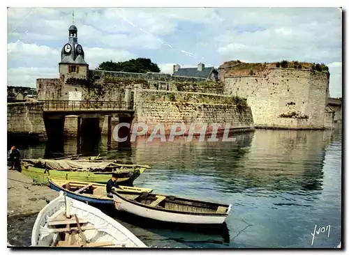 Moderne Karte La Bretagne Concarneau Finistere remparts de la Ville Close