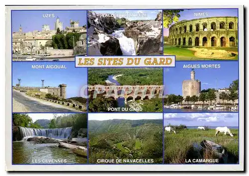 Cartes postales moderne Les Beaux Sites Touristiques du Gard