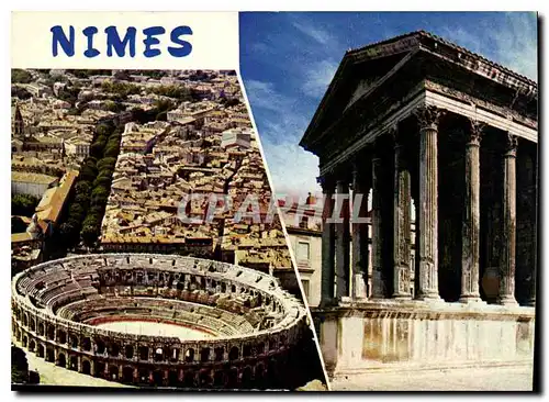 Cartes postales moderne La Rome Francaise Nimes