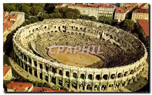 Cartes postales moderne Nimes Gard Les arenes