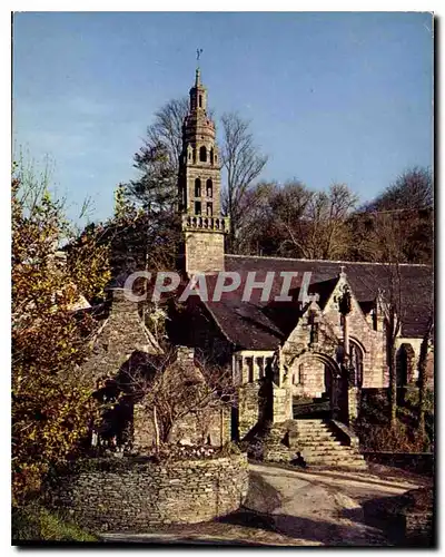 Cartes postales moderne La Bretagne en couleurs Chapelle notre dame et son clocher Renaissance du XVI siecle a Chateauli