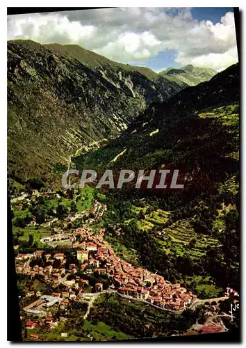 Cartes postales moderne La Cote d'Azur miracle de la nature Saint Martin Vesubie A M le Village dans son cadre alpestre