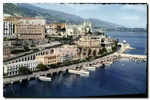 Cartes postales moderne Reflets de la Cote d'Azur Monte Carlo le Port l'Avenue de Monte Carlo le Quai des Etats Unis le