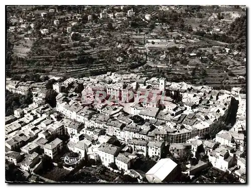 Moderne Karte Vence A M vue generale aerienne