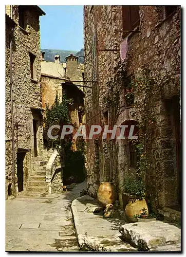 Cartes postales moderne L'Arriere Pays Mediterraneen et ses Vieilles rues pittoresque Tourrettes sur Loup