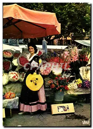 Cartes postales moderne Reflets de la cote d'Azur Nice A Mmes son Marche aux fleurs