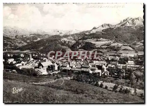 Moderne Karte Provence Barcelonnette B A vue generale