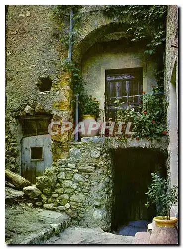 Cartes postales moderne Cote d'Azur Carros A M et ses Vieilles rues Typiques