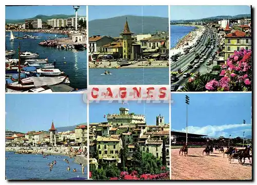 Cartes postales moderne Cote d'Azur Cagnes sur Mer et Cros de Cagnes