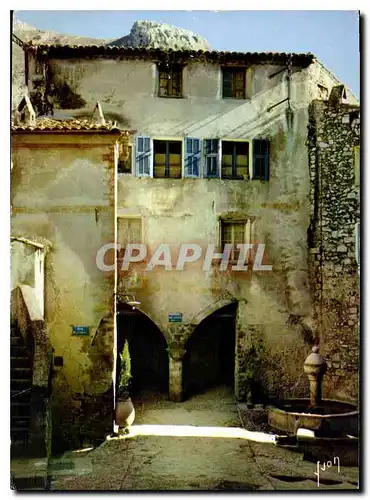 Cartes postales moderne La Cote d'Azur miracle de la nature Peille A M Place du Mont Agel